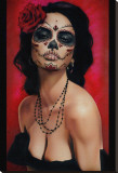 Isabella Muerta Stretched Canvas Print by Daniel Esparza