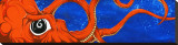 David Lozeau - Underwater Curiosity Orange Reprodukce na plátně