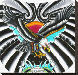 Eagle Stretched Canvas Print by Rick Walters