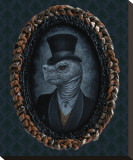 Sir Sheldon Sterling Stretched Canvas Print by  Larkin