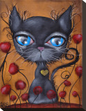 Poker Stretched Canvas Print by Abril Andrade