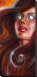 Phoenix Girl Reproduction transférée sur toile : par  Jesso
