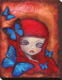 Jarumy Stretched Canvas Print by Abril Andrade