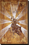Song for Mary Stretched Canvas Print by David Lozeau