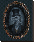 Sir Sheldon Sterling Stretched Canvas Print by  Larkin
