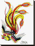 Phoenix Reproduction transférée sur toile : par Rick Walters