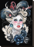 The Mad Ones Stretched Canvas Print by Hilary Jane