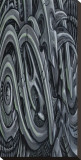 Green Bio Stretched Canvas Print by  Roman (Artist)