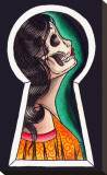 Keyhole Stretched Canvas Print by Opie Ortiz