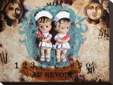 Mija Stretched Canvas Print by Lizz Lopez