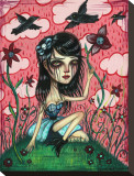 Alice Stretched Canvas Print by Whitney Lenox