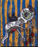 3 of a Kind Stretched Canvas Print by Abril Andrade