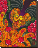 Phoenix Rising Reproducción en lienzo de la lámina por Wesley Jackson
