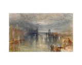Lucerne by moonlight reproduction procédé giclée par Joseph Mallord William Turner