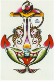 Two Mermaids Prints by Susana Alonso