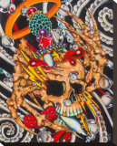 Crab Skull Impressão em tela esticada por Sid Stankovits
