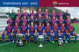 F.C. Barcelona-Team 2011-2012 Posters