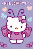 Hello Kitty - Butterfly Poster