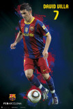 FC Barcelona-Villa- 2010/11 Affiche