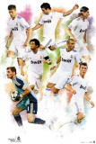 Real Madrid- Group Kunstdrucke
