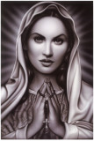 Praying Mary Kunstdrucke von  Spider (Artist)