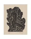 Belle Sauvage III Lámina giclée por Eric Gill Belle Sauvage III Lámina giclée por Eric Gill