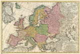 Europe Old Map Posters
