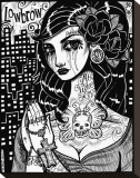 Ruca Stretched Canvas Print by Whitney Lenox