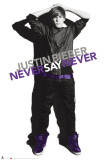 Justin Bieber - White Back Pósters Justin Bieber - White Back Pósters