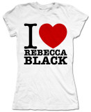 Juniors: Rebecca Black - I Love Rebecca Shirts