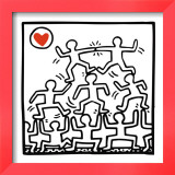 One Man Show (details) Art by Keith Haring