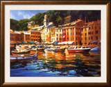 Portofino Colors Posters by Michael O'Toole