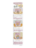 Valentines from Bill - New Yorker Cartoon Premium Giclee Print by Roz Chast