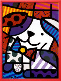 Gingembre Affiche par Romero Britto