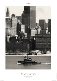 Manhattan Affiches par Philip Plisson