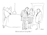 "His last words were 'Let's go  Mets.' " - New Yorker Cartoon Premium Giclee Print by Al Ross