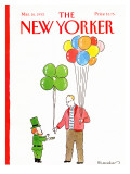 The New Yorker Cover - March 16, 1992 Premium Giclee Print by Danny Shanahan