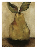 Golden Pear on Beige Posters por Nicole Etienne