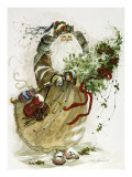 Cloches de Noël Affiches par Peggy Abrams