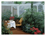 Garden Room Print by Diane Romanello