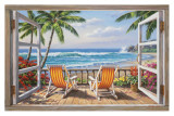 Tropical Terrace for Two Lámina por Sung Kim