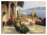 Seaside Villa Art by Haixia Liu