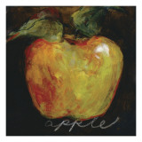 Green Apple Poster por Nicole Etienne Green Apple Poster por Nicole Etienne