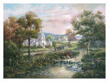 Época colonial en Vermont Arte por Carl Valente