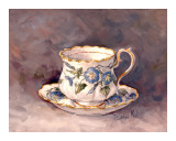 Una taza de té para una buena mañana Láminas por Barbara Mock