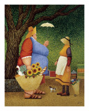 Día de mercado Pósters por Lowell Herrero