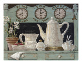 Time For Coffee Poster por Janet Kruskamp