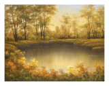 Autumn's Song Lámina por Diane Romanello