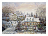 Holiday Magic Poster van Carl Valente Holiday Magic Poster van Carl Valente