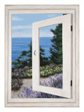 Bay Window Vista II Plakat autor Diane Romanello